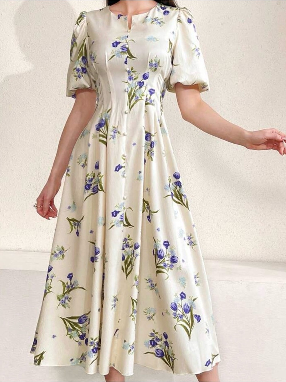 Beautiful Tulip print Dress